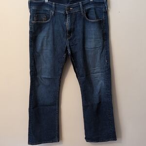 True Religion Men's Indigo Straight Jeans
